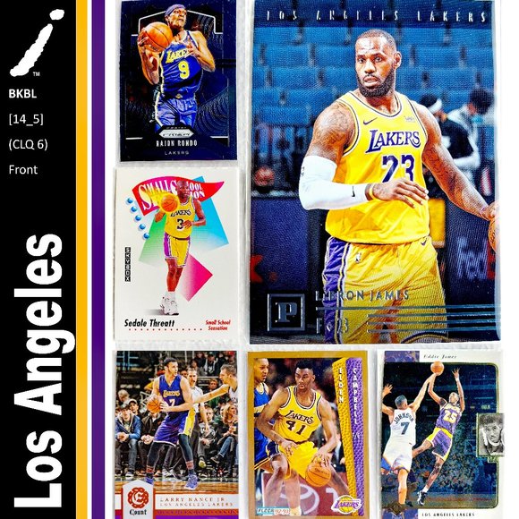 NBA Other - Los Angeles Lakers 6 Card Lot - BKBL [14_5]